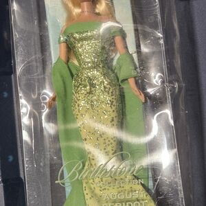 Birthday Collection "August Peridot" Green Sequin Gown Doll